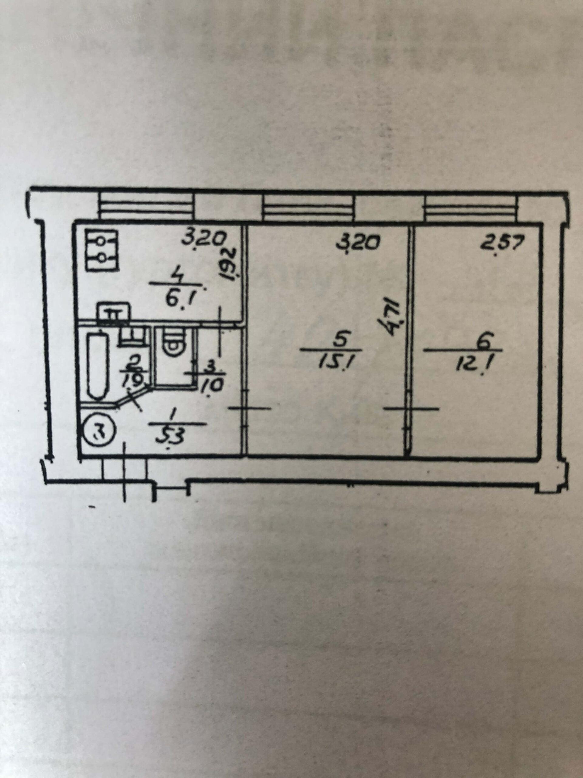 Продаж 2-кімнатна Квартира Київ Голосіївський Голосіївський проспект 89 - Агентство нерухомості ARSEL
