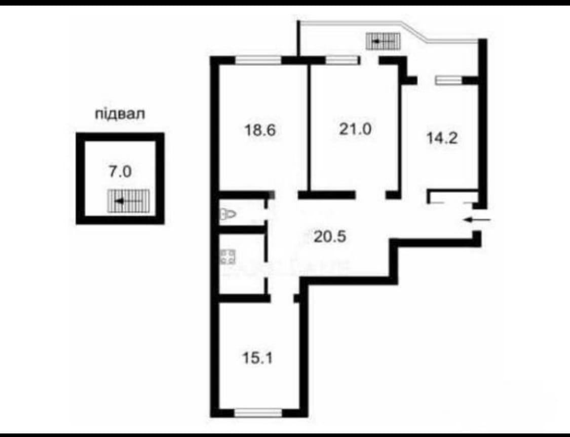 Оренда 5-кімнатна Квартира Київ Печерський Іпсилантіївський провулок 5 - Агентство нерухомості ARSEL